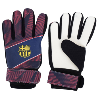 FC Barcelona dětské brankářské rukavice Fuse Goalkeeper Gloves Kids 67-73mm palm width