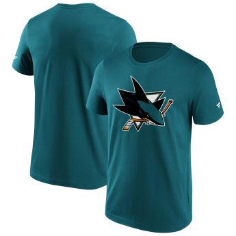 San Jose Sharks pánské tričko Primary Logo Graphic green
