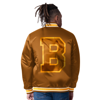 Boston Bruins pánská bunda The CLOSER Reversible Varsity Satin