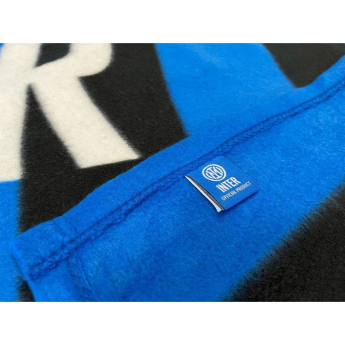Inter Milan fleecová deka Stripe