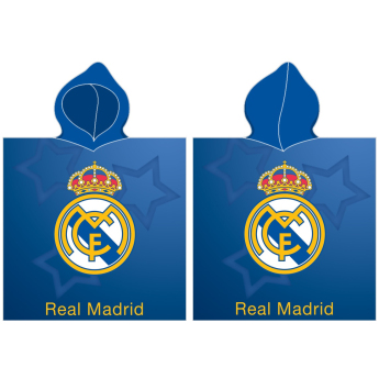 Real Madrid dětské pončo blue