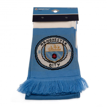 Manchester City zimní šála bar