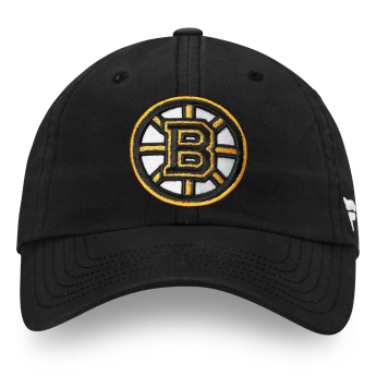 Boston Bruins čepice baseballová kšiltovka Core Black Curved Unstructured