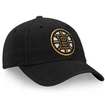 Boston Bruins čepice baseballová kšiltovka Core Black Curved Unstructured