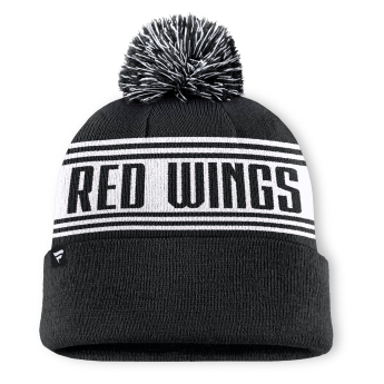 Detroit Red Wings zimní čepice A/CAP Beanie Cuff W/Pom