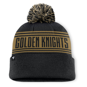 Vegas Golden Knights zimní čepice A/CAP Beanie Cuff W/Pom