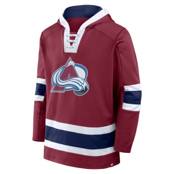 Colorado Avalanche pánská mikina s kapucí Mens Laced Hockey