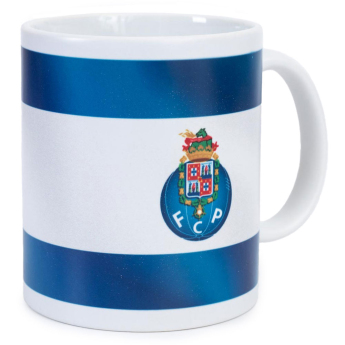FC Porto hrníček crest on a blue and white