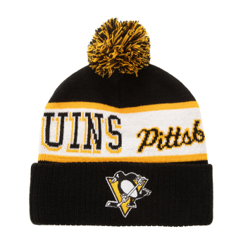 Pittsburgh Penguins zimní čepice Block Sweep Pom Knit