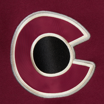 Colorado Avalanche pánská mikina Heritage Lace-Up Crew Vintage Logo