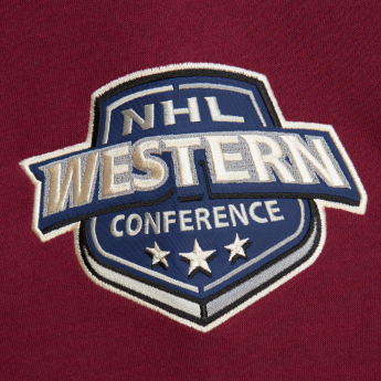 Colorado Avalanche pánská mikina Heritage Lace-Up Crew Vintage Logo