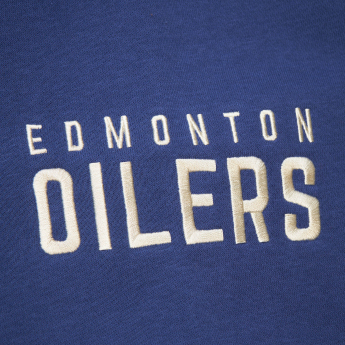 Edmonton Oilers pánská mikina Heritage Lace-Up Crew Vintage Logo