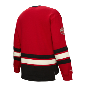 New Jersey Devils pánská mikina Heritage Lace-Up Crew Vintage Logo