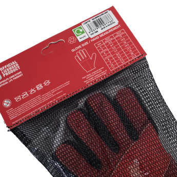 FC Liverpool dětské brankářské rukavice Fuse Goalkeeper Gloves Kids 67-73mm palm width