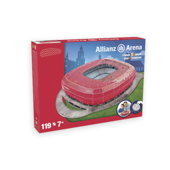 Bayern Mnichov puzzle 3D Allianz Arena 119 pcs