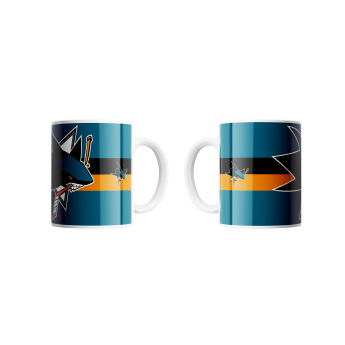 San Jose Sharks hrníček TRIPLE LOGO
