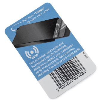 Manchester City pouzdro na karty rfid Aluminium