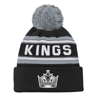 Los Angeles Kings dětská zimní čepice wordmark cuffed pom