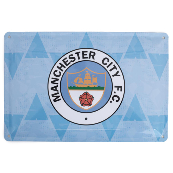 Manchester City cedule na zeď Retro Days
