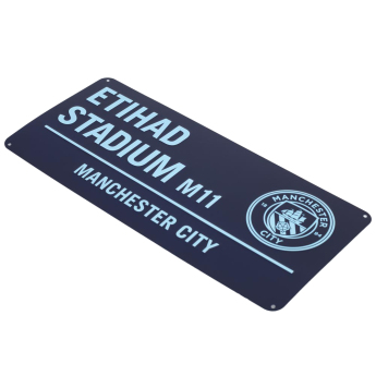 Manchester City cedule na zeď Two Tone Street