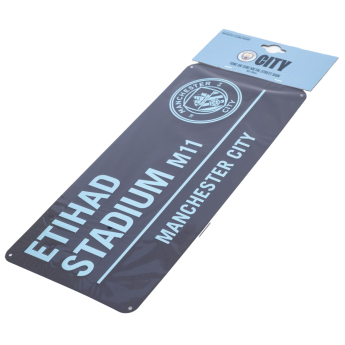 Manchester City cedule na zeď Two Tone Street
