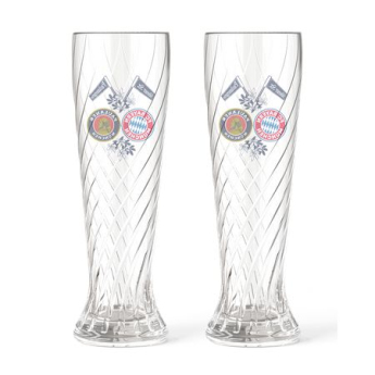 Bayern Mnichov sklenice 2pack Weissbierglas