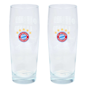 Bayern Mnichov set skleniček Crest