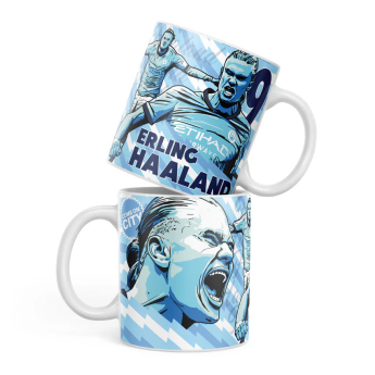 Manchester City hrníček Haaland Graphic