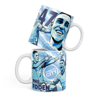 Manchester City hrníček Foden Graphic