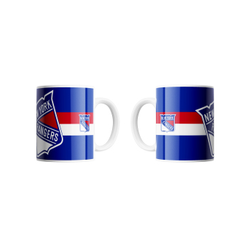 New York Rangers hrníček TRIPLE LOGO (450ml)