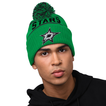Dallas Stars zimní čepice Blizzard Pom Beanie