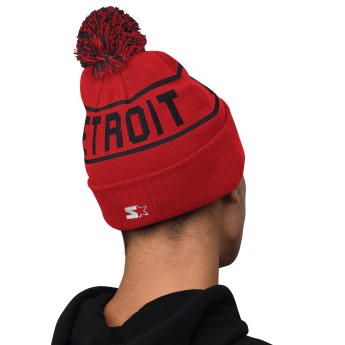 Detroit Red Wings zimní čepice Blizzard Pom Beanie