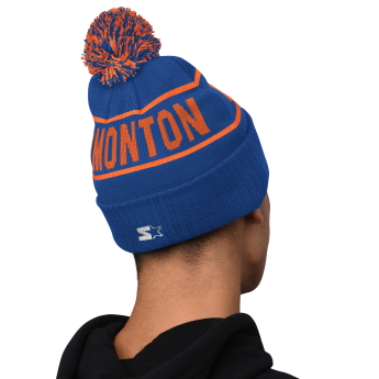 Edmonton Oilers zimní čepice Blizzard Pom Beanie