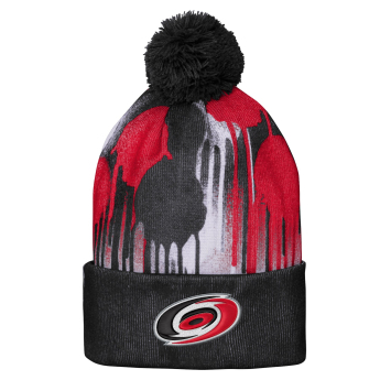 Carolina Hurricanes dětská zimní čepice Paint Splatter Cuffed