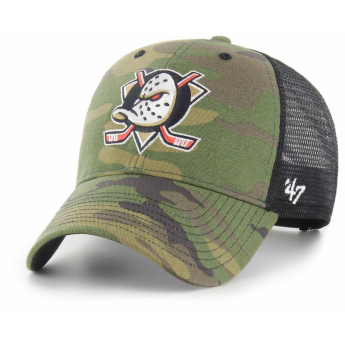 Anaheim Ducks čepice baseballová kšiltovka Camo Branson ’47 Mvp