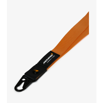 Mclaren Honda klíčenka na krk orange