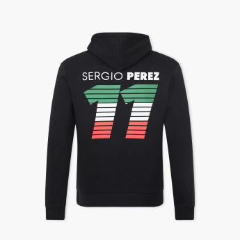 Red Bull Racing pánská mikina s kapucí Sergio Perez Checo black F1 Team 2023