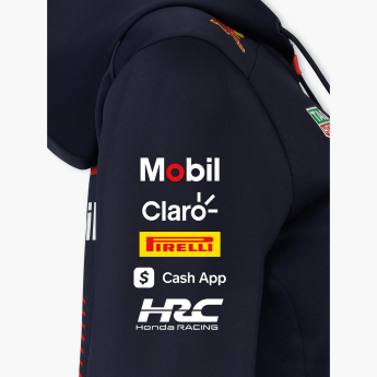 Red Bull Racing dámská mikina s kapucí Full Zip  official navy F1 Team 2023