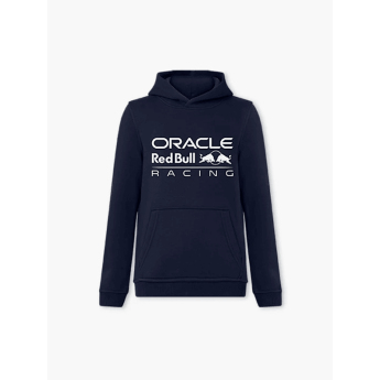 Red Bull Racing dětská mikina s kapucí Core Mono navy F1 team 2024