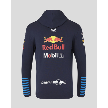 Red Bull Racing pánská mikina s kapucí official navy F1 Team 2024