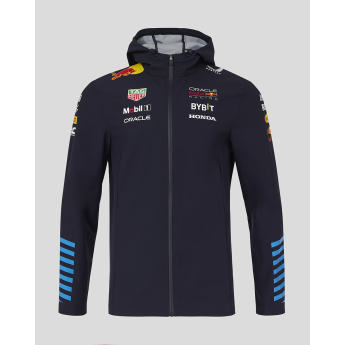 Red Bull Racing pánská bunda s kapucí Driver Rain navy F1 Team 2024