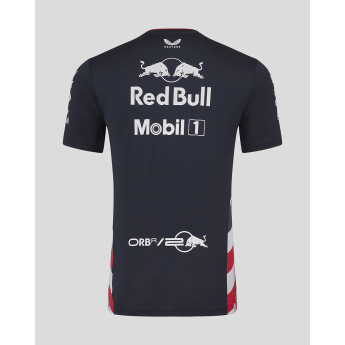 Red Bull Racing pánské tričko America Race navy F1 Team 2024