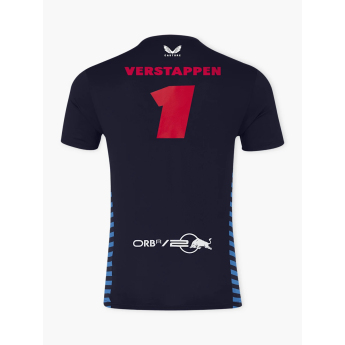 Red Bull Racing pánské tričko Driver Max Verstappen black F1 Team 2024