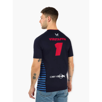 Red Bull Racing pánské tričko Driver Max Verstappen black F1 Team 2024