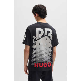 Visa Cash App RB pánské tričko Hugo Bulls black F1 Team 2024