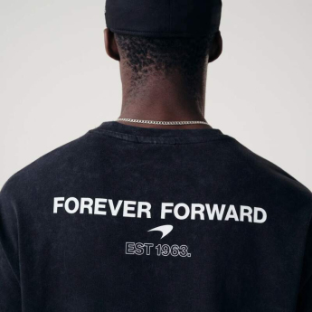 Mclaren Honda pánské tričko Forever Forwards black F1 Team 2024