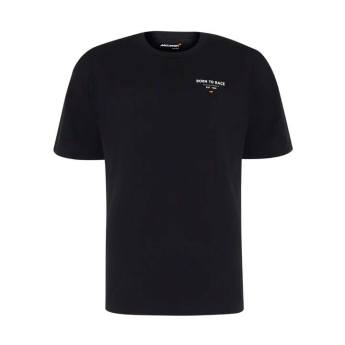 Mclaren Honda pánské tričko Born ro Race black F1 Team 2024