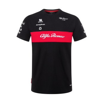 Alfa Romeo Racing pánské tričko official black F1 Team 2023