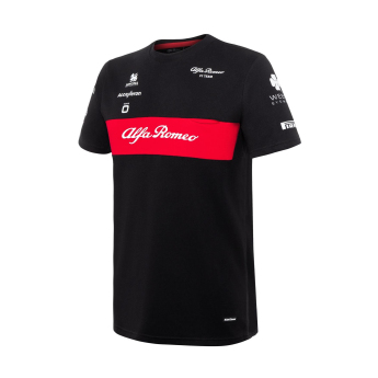 Alfa Romeo Racing pánské tričko official black uno F1 Team 2023
