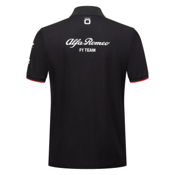 Alfa Romeo Racing pánské polo tričko official black uno F1 Team 2023